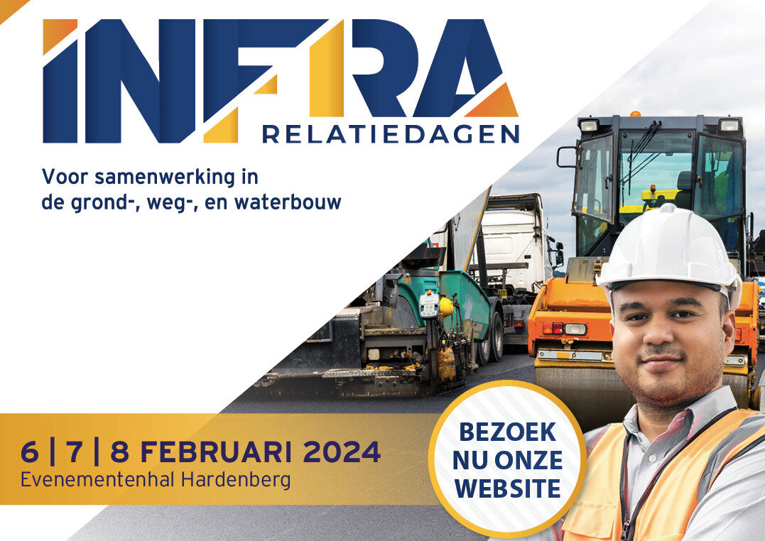 Wij staan op de Infra Relatiedagen Hardenberg