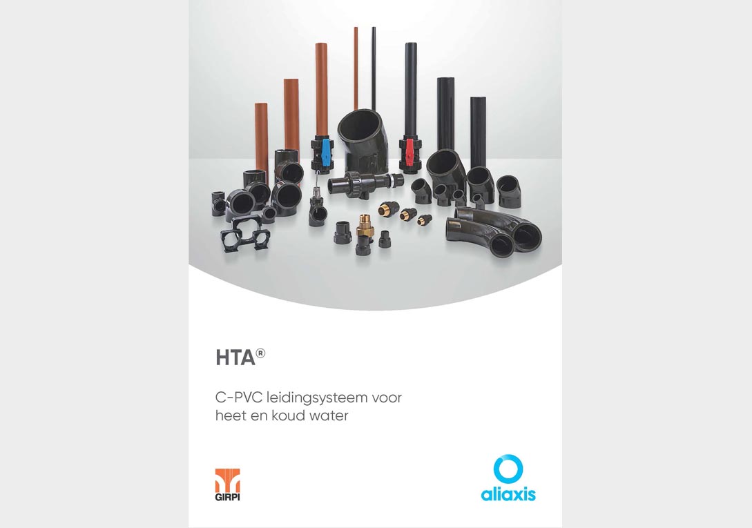 HTA C-PVC heet en koud leaflet