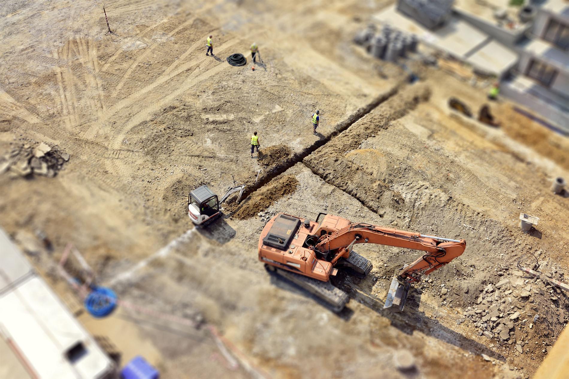 aanleg van infrastructuur in Nederland