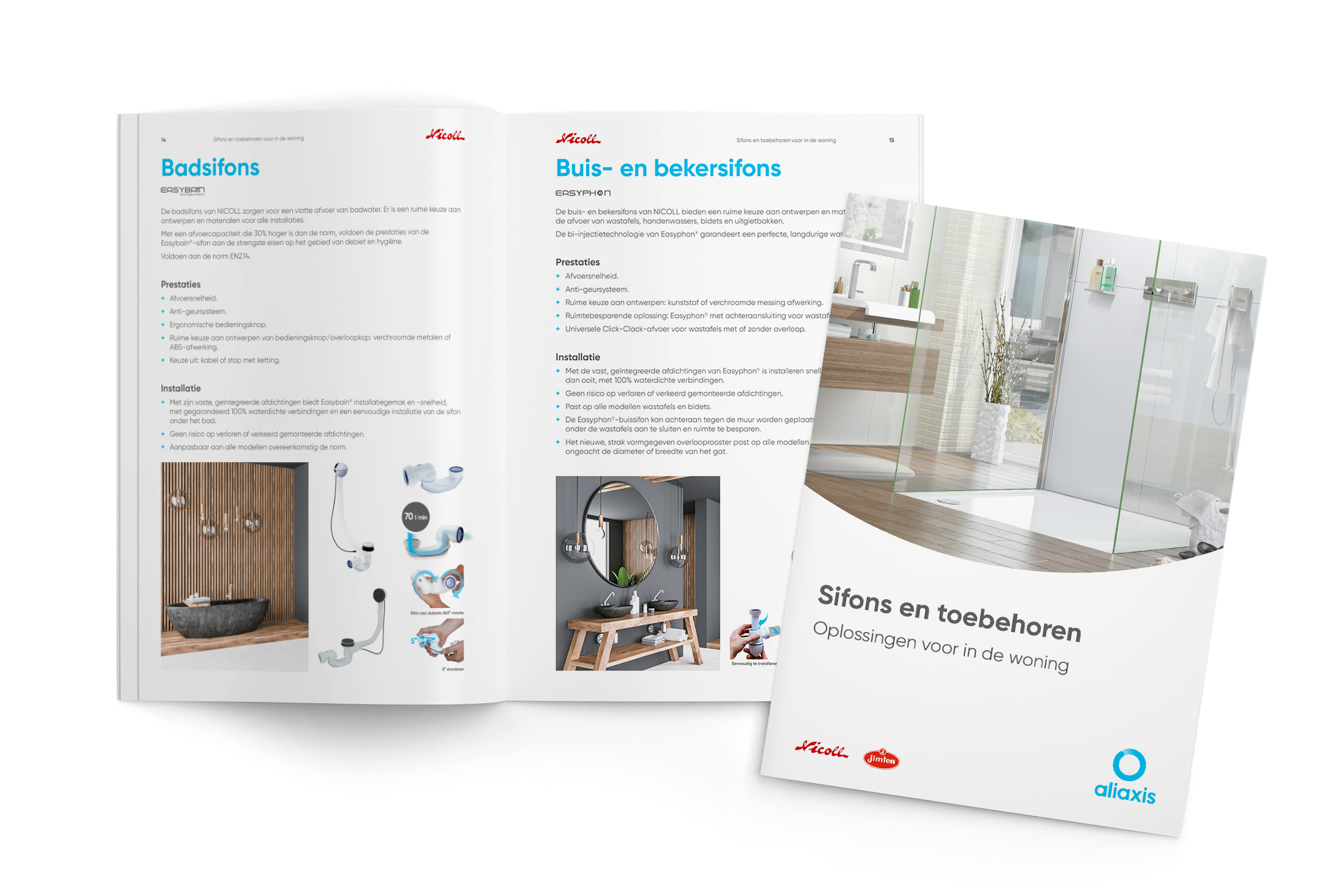 Nicoll en Jimten - Sifons en toebehoren