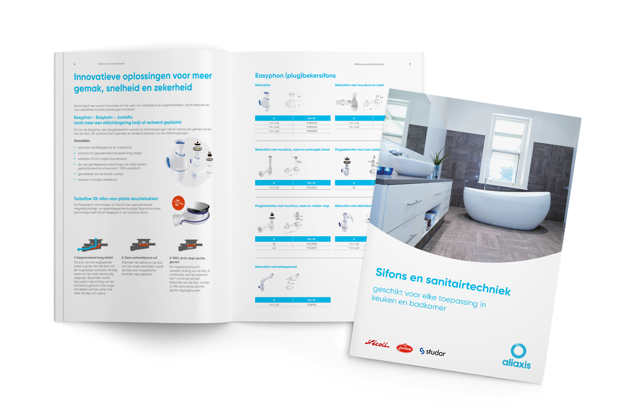 Aliaxis - Sifons en sanitairtechniek - brochur
