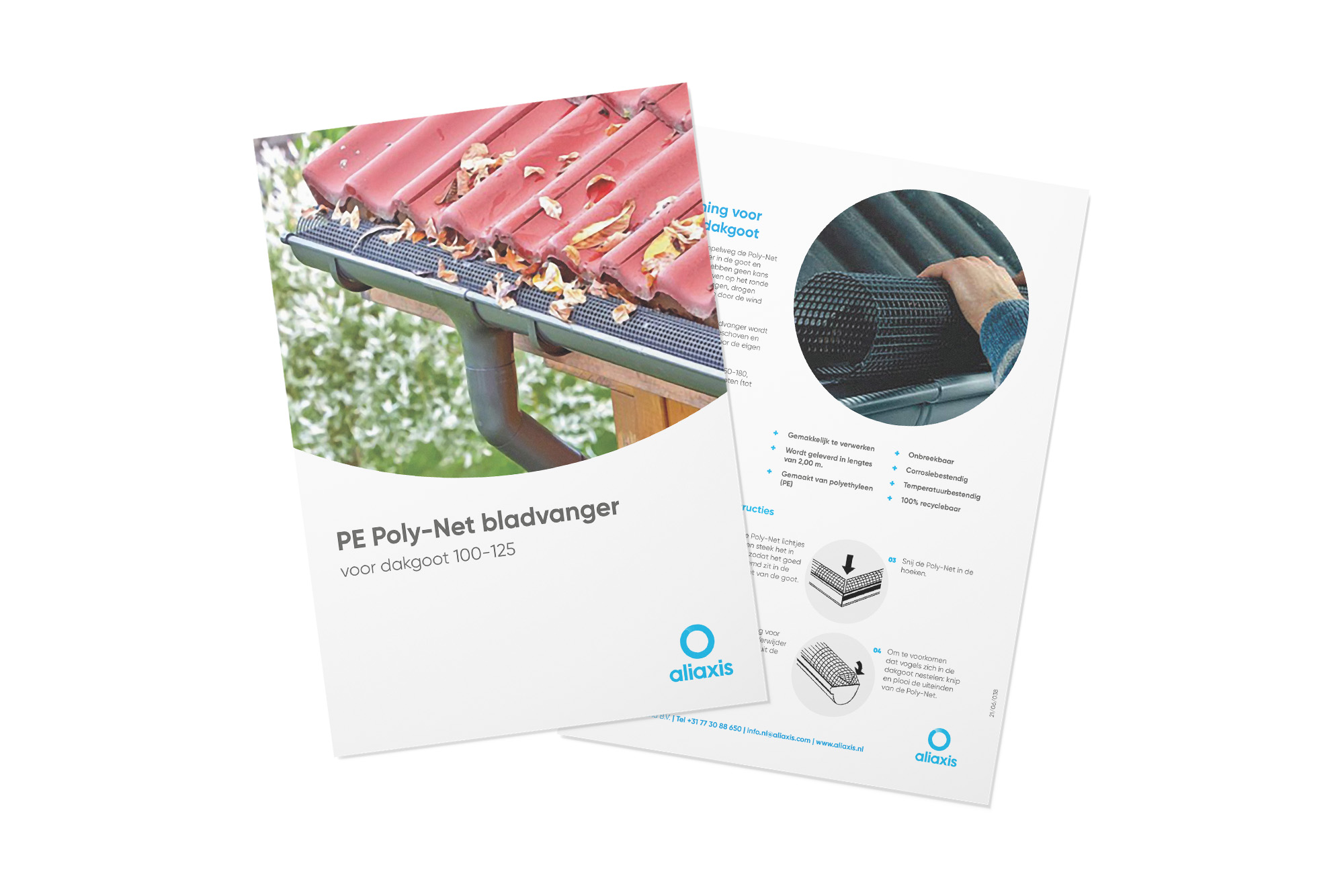 Aliaxis - Poly-Net bladvanger - leaflet