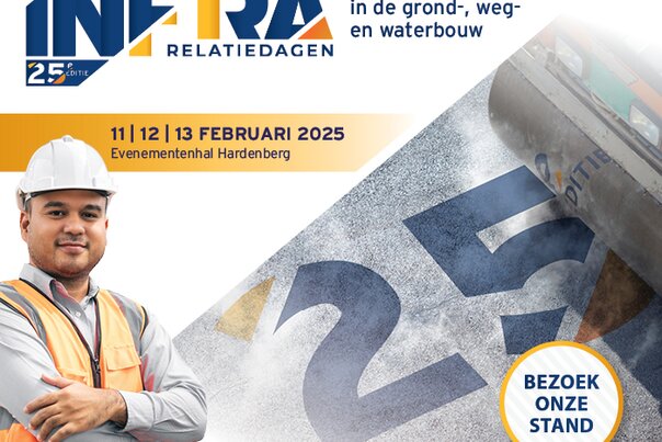 Bezoek ons op de Infra Relatiedagen!