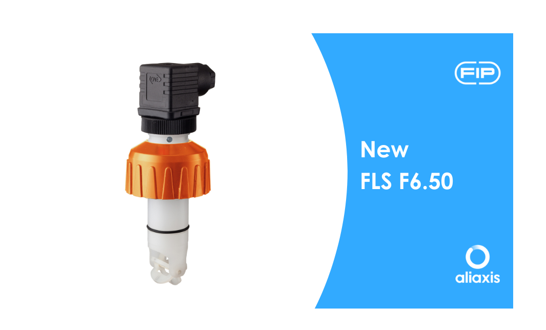 Nieuw: FLS F6.50 peddelwiel flow transmitter